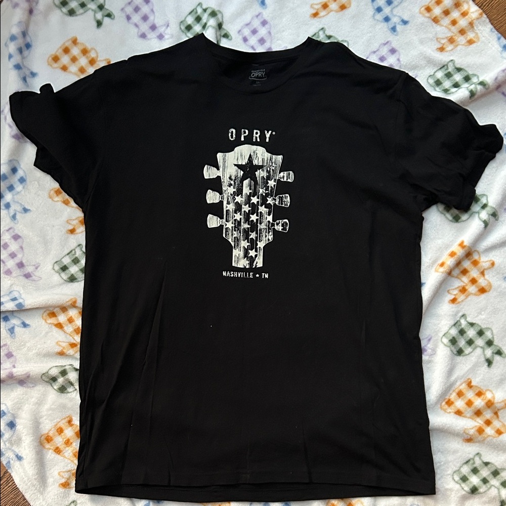 Opry Nashville Black Graphic Tee